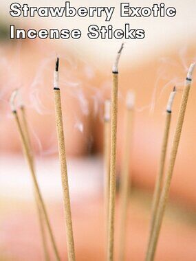 Strawberry Exotic Incense Sticks